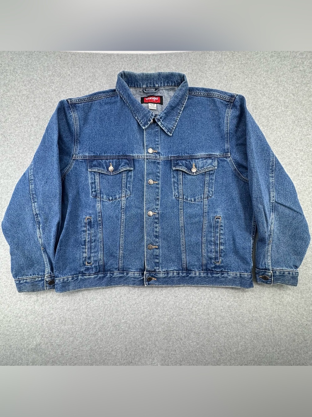 Vintage Wrangler Hero Blue Denim Jacket - Men’s